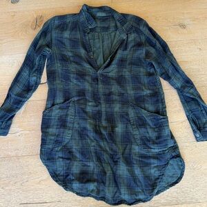 CP Shades vintage size small Plaid Long Sleeve dress